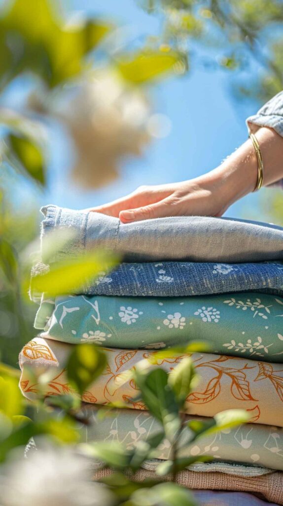 ropa lavada en lavanderia ecológica Lavanco en Montijo, Badajoz